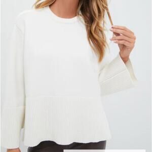 Pomander Place Tuckernuck Women’s XL Winter White Carington Knit Sweater